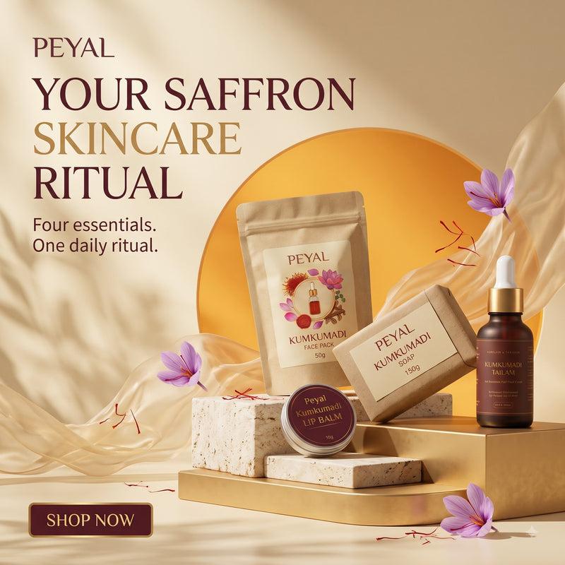 Four Saffron Products, One Box